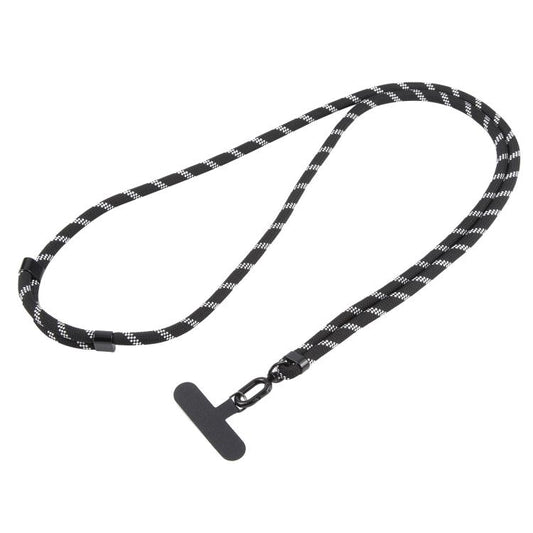 Universal Colorful Buckle Adjustable Mobile Phone Anti-lost Crossbody Lanyard(Black White Twill) - Lanyards & Wrist Straps by buy2fix | Online Shopping UK | buy2fix