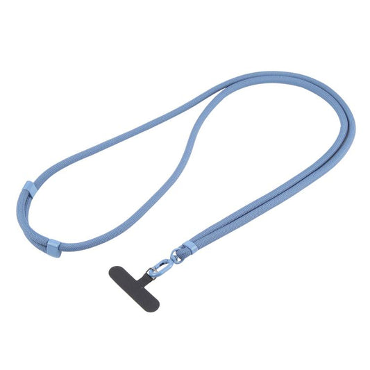Universal Colorful Buckle Adjustable Mobile Phone Anti-lost Crossbody Lanyard(Grey Blue) - Lanyards & Wrist Straps by buy2fix | Online Shopping UK | buy2fix