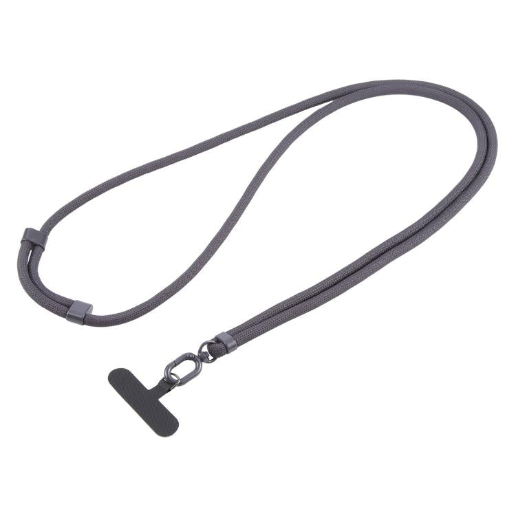 Universal Colorful Buckle Adjustable Mobile Phone Anti-lost Crossbody Lanyard(Grey) - Lanyards & Wrist Straps by buy2fix | Online Shopping UK | buy2fix