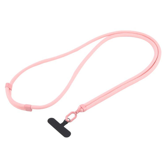Universal Colorful Buckle Adjustable Mobile Phone Anti-lost Crossbody Lanyard(Bright Pink) - Lanyards & Wrist Straps by buy2fix | Online Shopping UK | buy2fix