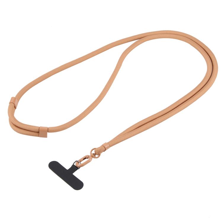 Universal Colorful Buckle Adjustable Mobile Phone Anti-lost Crossbody Lanyard(Light Brown) - Lanyards & Wrist Straps by buy2fix | Online Shopping UK | buy2fix