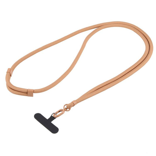 Universal Colorful Buckle Adjustable Mobile Phone Anti-lost Crossbody Lanyard(Light Brown) - Lanyards & Wrist Straps by buy2fix | Online Shopping UK | buy2fix