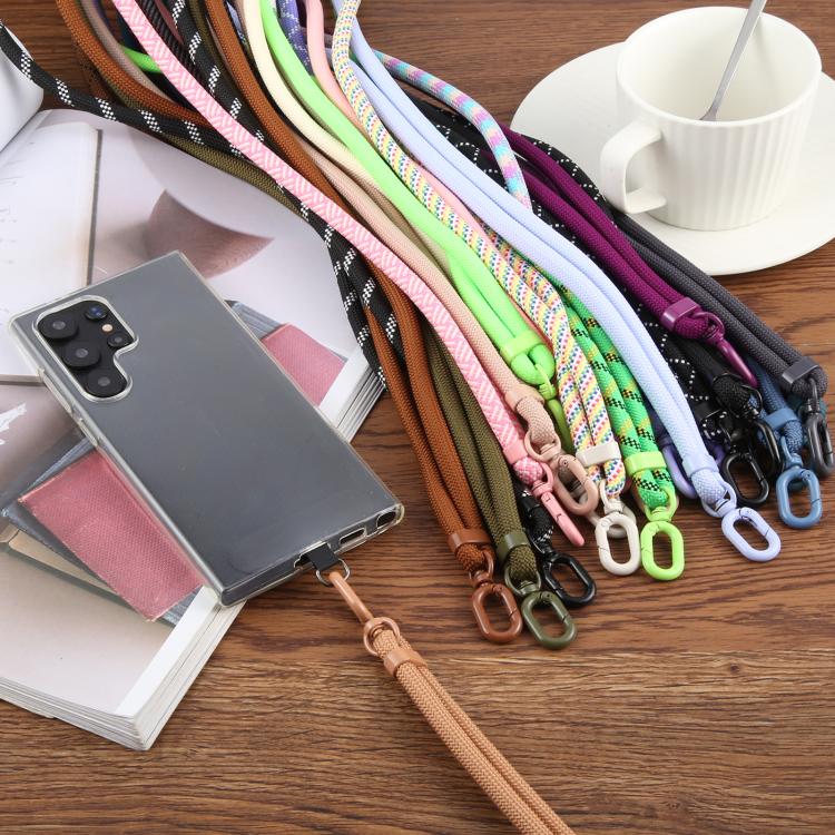 Universal Colorful Buckle Adjustable Mobile Phone Anti-lost Crossbody Lanyard(Blue Purple Pink) - Lanyards & Wrist Straps by buy2fix | Online Shopping UK | buy2fix