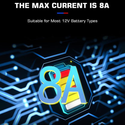 CAT-280 2 in 1 Car Battery Charger & Color Screen Battery Tester, US Plug - Electronic Test by buy2fix | Online Shopping UK | buy2fix