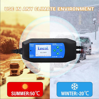 CAT-280 2 in 1 Car Battery Charger & Color Screen Battery Tester, US Plug - Electronic Test by buy2fix | Online Shopping UK | buy2fix