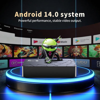 X88 mini 14 TV Android 14 Smart HD TV Box, RK3518 Quad-Core 64bit Cortex-A53, Memory:2GB+16GB(AU Plug) - Others by buy2fix | Online Shopping UK | buy2fix