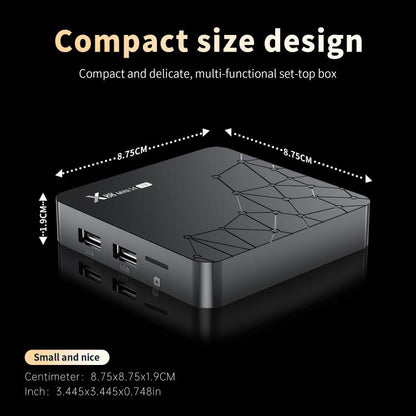 X88 mini 14 TV Android 14 Smart HD TV Box, RK3518 Quad-Core 64bit Cortex-A53, Memory:2GB+16GB(EU Plug) - Others by buy2fix | Online Shopping UK | buy2fix