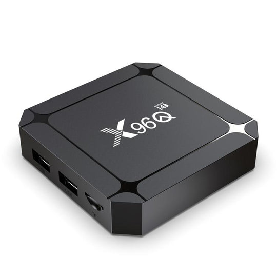 X96Q Android 14 Smart TV Box, RK3518 Quad-Core Cortex-A53, Memory:2GB+16GB(US Plug)