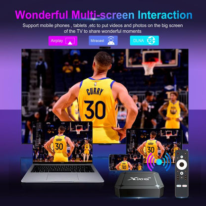 X96Q Android 14 Smart TV Box, RK3518 Quad-Core Cortex-A53, Memory:2GB+16GB(EU Plug) - Others by buy2fix | Online Shopping UK | buy2fix