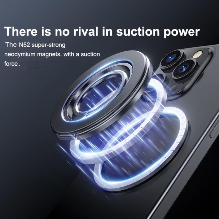 Multifunctional 360 Degree Rotating Magnetic Ring Phone Holder(Gold) - Ring Holder by buy2fix | Online Shopping UK | buy2fix