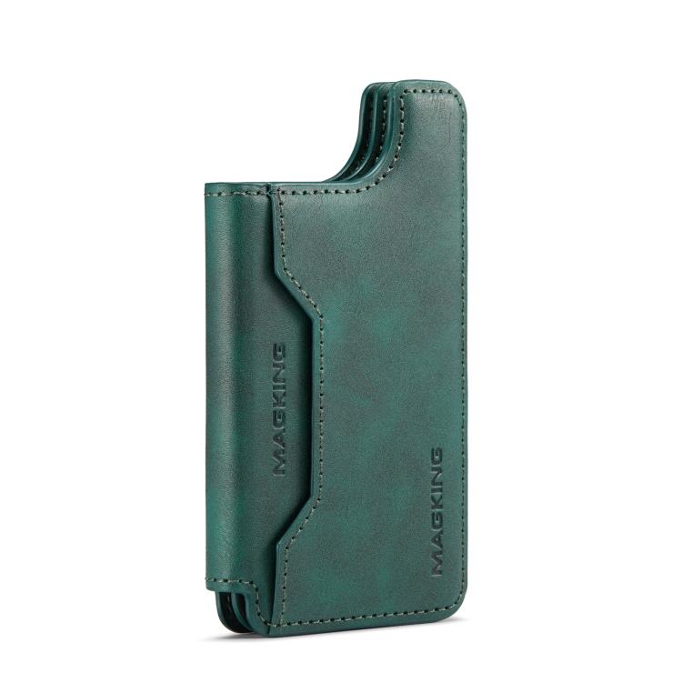 MAGKING K3 Series MagSafe RFID Card Bag(Green) - Adhesive Card Holders by MAGKING | Online Shopping UK | buy2fix