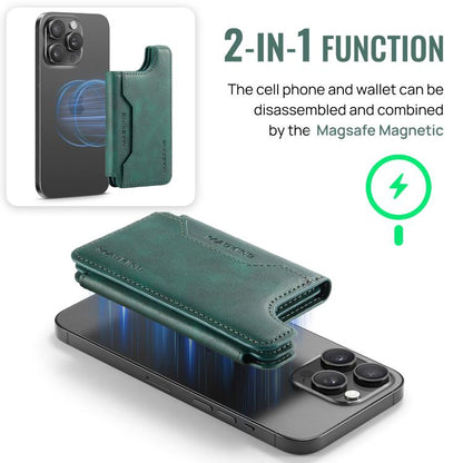 MAGKING K3 Series MagSafe RFID Card Bag(Green) - Adhesive Card Holders by MAGKING | Online Shopping UK | buy2fix