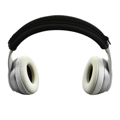 For Beats Solo3 / Solo2 Neoprene Zipper Headband Cushion Pad Replacement Parts(Black) - Earmuff & Pad by buy2fix | Online Shopping UK | buy2fix