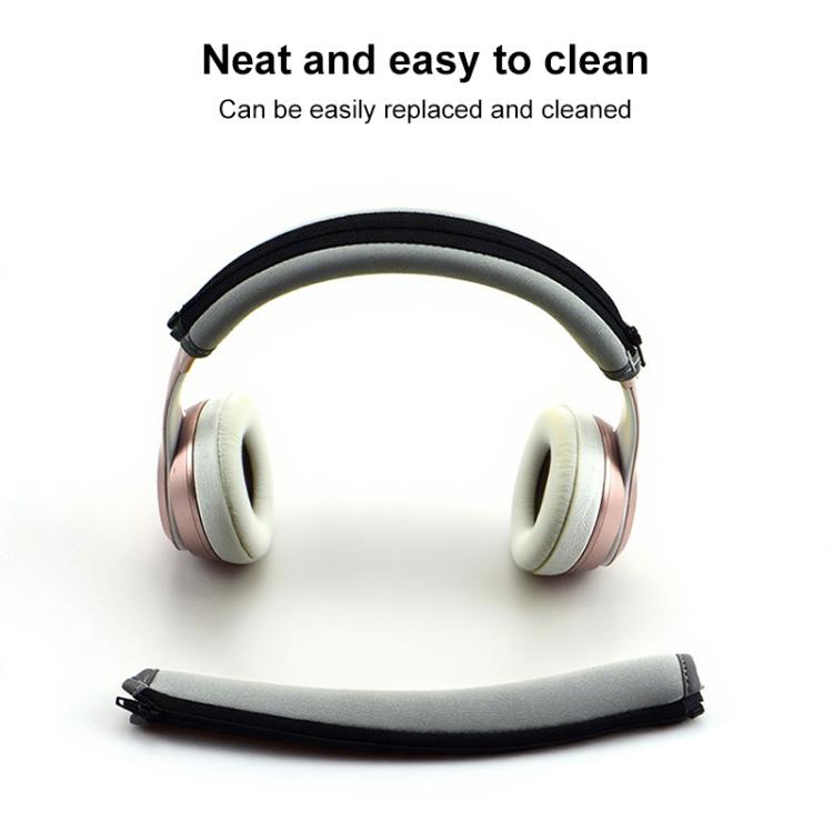 For Beats Solo3 / Solo2 Neoprene Zipper Headband Cushion Pad Replacement Parts(Red) - Earmuff & Pad by buy2fix | Online Shopping UK | buy2fix