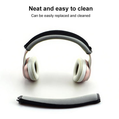 For Beats Solo3 / Solo2 Neoprene Zipper Headband Cushion Pad Replacement Parts(Blue) - Earmuff & Pad by buy2fix | Online Shopping UK | buy2fix