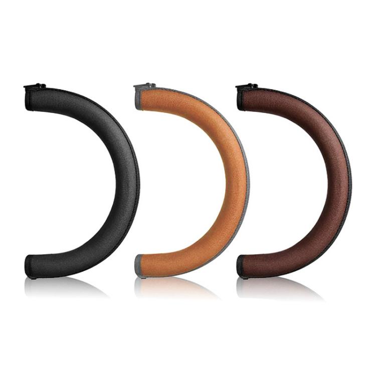 For Audio Technica ATH-MSR7 Neoprene Zipper Headband Cushion Pad Replacement Parts(Brown) - Earmuff & Pad by buy2fix | Online Shopping UK | buy2fix