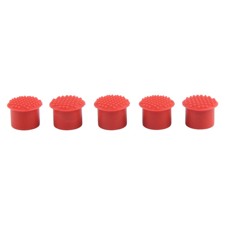 For Lenovo IBM 5pcs Mouse Cap, Diameter 0.4 x 0.5cm(Red) - Others by buy2fix | Online Shopping UK | buy2fix