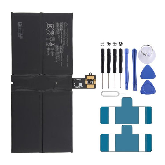 For Microsoft Surface Pro 7 Plus / Pro 7+ 1960 1961 DYNH03 A3HTA025H 6444mAh Battery Replacement