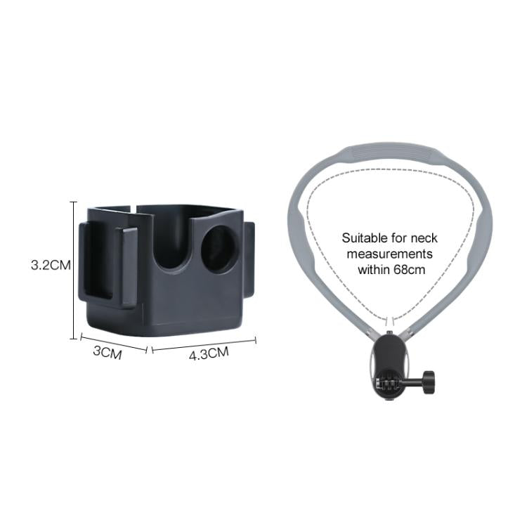 For DJI Osmo Pocket 3 Adapter Expansion Bracket Frame with Neck Bracket - Mount & Holder by buy2fix | Online Shopping UK | buy2fix