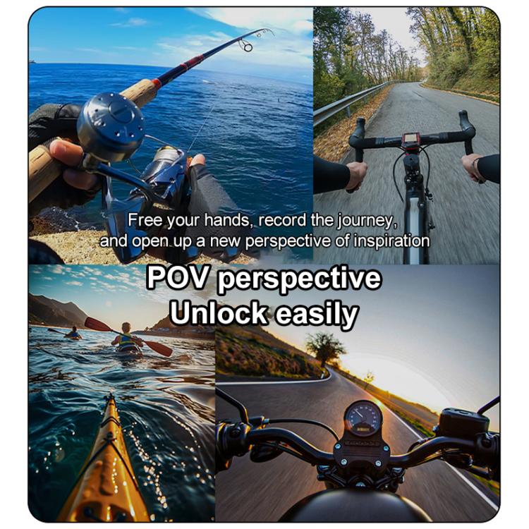 For DJI Osmo Pocket 3 Adapter Expansion Bracket Frame with Head Strap - Mount & Holder by buy2fix | Online Shopping UK | buy2fix