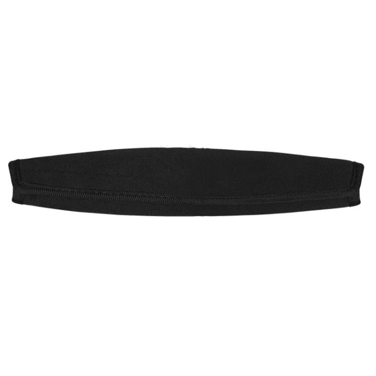 Elastic Cotton Cloth Headband Protective Cover, Size:Curved 25.5x13x9cm(Black) - Earmuff & Pad by buy2fix | Online Shopping UK | buy2fix