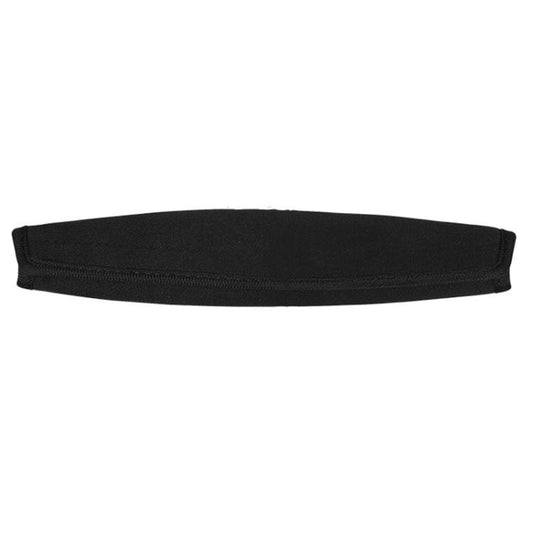 Elastic Cotton Cloth Headband Protective Cover, Size:Curved 25.5x13x9cm(Black) - Earmuff & Pad by buy2fix | Online Shopping UK | buy2fix