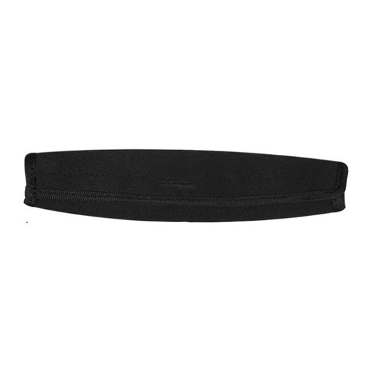 Elastic Cotton Cloth Headband Protective Cover, Size:Curved 20x12.5x10.5cm(Black) - Earmuff & Pad by buy2fix | Online Shopping UK | buy2fix