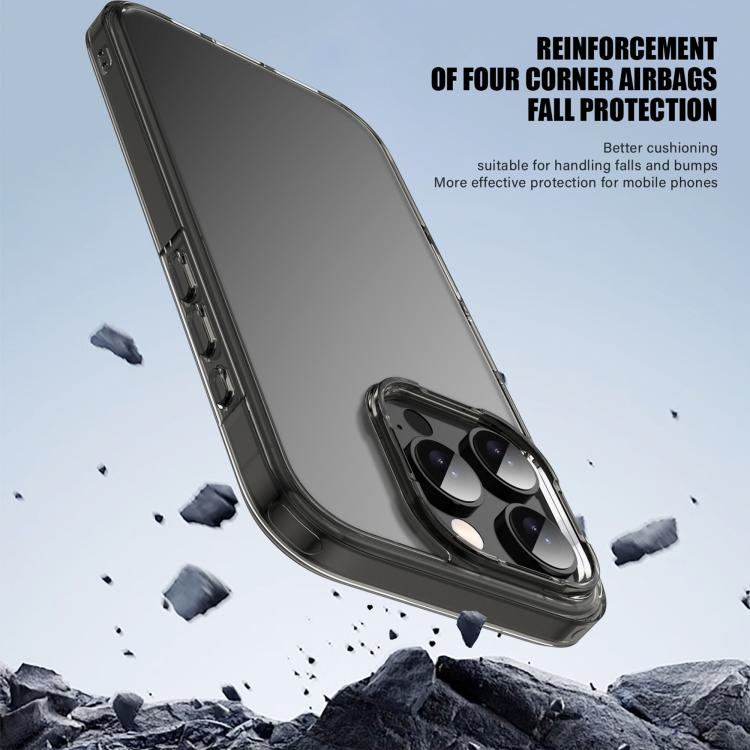 For iPhone 16 Pro Max iPAKY Phantom Series Shockproof PC+TPU Phone Case(Matte White) - iPhone 16 Pro Max Cases by iPAKY | Online Shopping UK | buy2fix