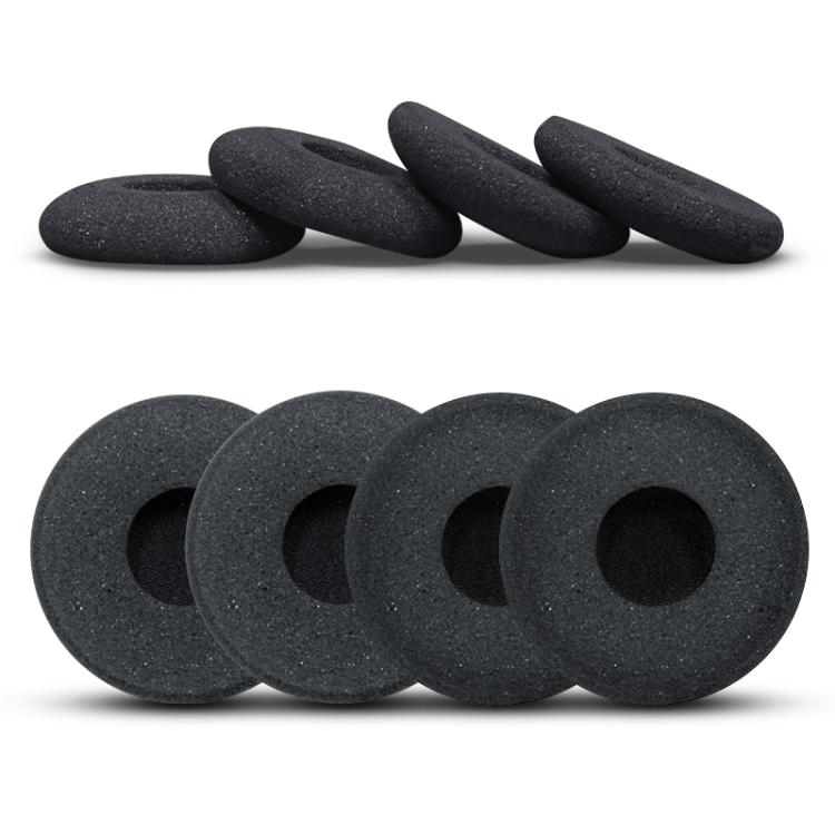 2pcs Foam Earpads For Jabra GN2000 / BIZ 2300 / 2400 / 1500 / 1900(Black) - Earmuff & Pad by buy2fix | Online Shopping UK | buy2fix