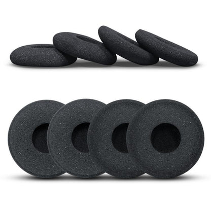 2pcs Foam Earpads For Jabra GN2000 / BIZ 2300 / 2400 / 1500 / 1900(Black) - Earmuff & Pad by buy2fix | Online Shopping UK | buy2fix