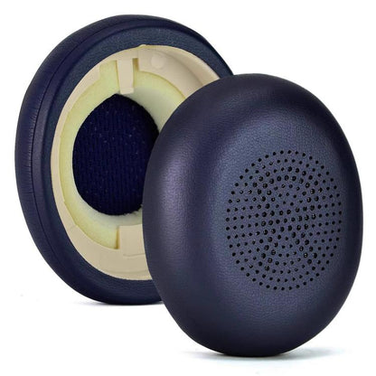 1 Pair Protein Leather Earpads For Jabra Evolve2 65 / Evolve2 40 SE / Elite 45H(Blue) - Earmuff & Pad by buy2fix | Online Shopping UK | buy2fix