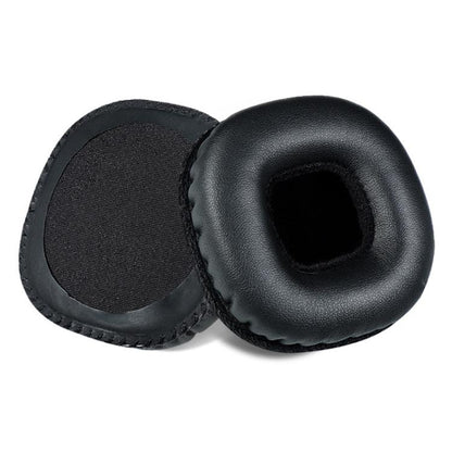 2pcs Protein Leather Replacement Earpads For Marshall Mid Bluetooth(Black with Snap-on) - Earmuff & Pad by buy2fix | Online Shopping UK | buy2fix