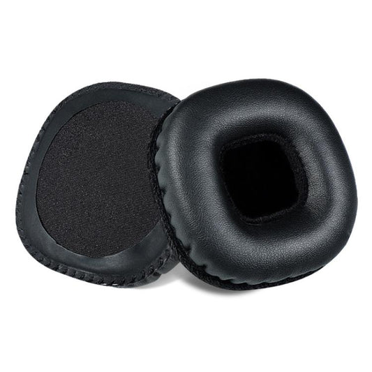 2pcs Protein Leather Replacement Earpads For Marshall Mid Bluetooth(Black with Snap-on) - Earmuff & Pad by buy2fix | Online Shopping UK | buy2fix