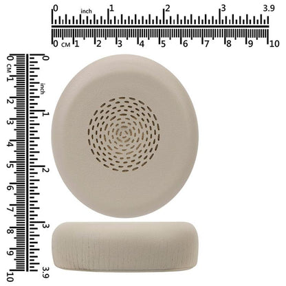 1 Pair Protein Leather Earpads For Jabra Evolve2 75(Gold) - Earmuff & Pad by buy2fix | Online Shopping UK | buy2fix