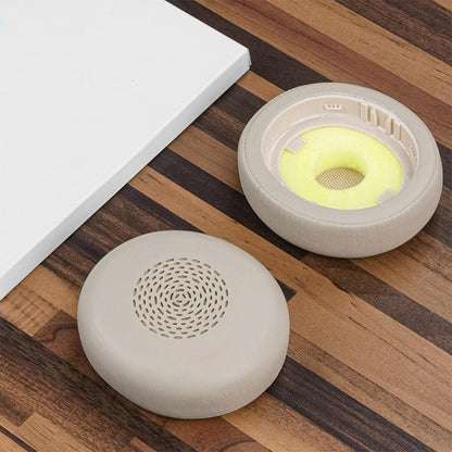 1 Pair Protein Leather Earpads For Jabra Evolve2 75(Gold) - Earmuff & Pad by buy2fix | Online Shopping UK | buy2fix