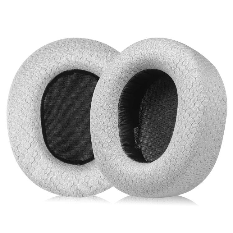 2pcs Football Net Earpads For SteelSeries Nova Pro(Grey Insert) - Earmuff & Pad by buy2fix | Online Shopping UK | buy2fix