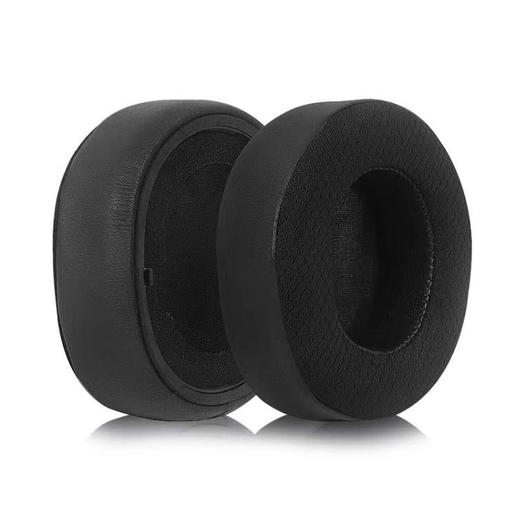 2pcs  Football Net Ice Sensation Leather Earpads For SteelSeries Nova Pro(Black) - Earmuff & Pad by buy2fix | Online Shopping UK | buy2fix