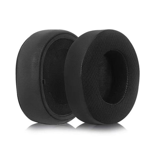 2pcs  Football Net Ice Sensation Leather Earpads For SteelSeries Nova Pro(Black) - Earmuff & Pad by buy2fix | Online Shopping UK | buy2fix