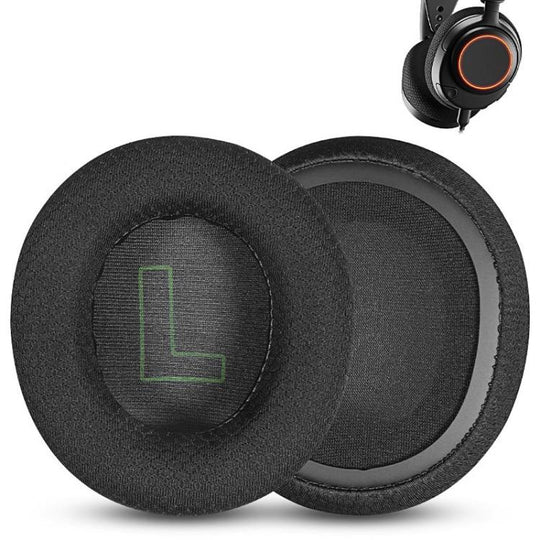 1 Pair Football Net Earpads For SteelSeries Arctis Nova Wired Headphones(Blue Green)