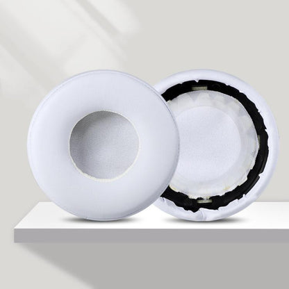 2pcs Protein Leather Earpads For SteelSeries Siberia 650(White) - Earmuff & Pad by buy2fix | Online Shopping UK | buy2fix