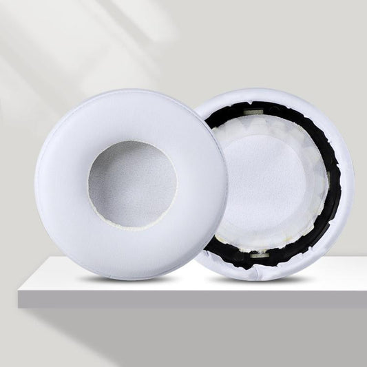 2pcs Protein Leather Earpads For SteelSeries Siberia 650(White) - Earmuff & Pad by buy2fix | Online Shopping UK | buy2fix