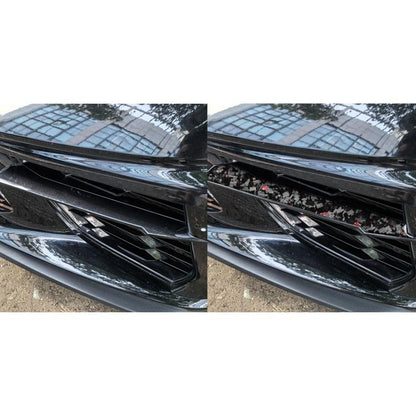 2pcs/Set Forged Gold Foil Carbon Fiber Car Front Sides Air Vents Decorative Sticker for Chevrolet Corvette C8 2020-, Left and Right Driver(Red) - Car Interior Mouldings by buy2fix | Online Shopping UK | buy2fix