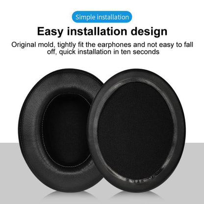 2pcs Insert Earpads For Xtrfy H1 / H2, Material:Protein Leather(Black) - Earmuff & Pad by buy2fix | Online Shopping UK | buy2fix