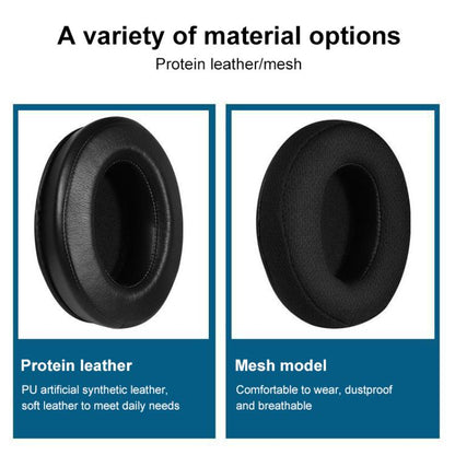 2pcs Insert Earpads For Xtrfy H1 / H2, Material:Protein Leather(Black) - Earmuff & Pad by buy2fix | Online Shopping UK | buy2fix