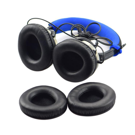 2pcs Protein Leather Earpads For Creative Aurvana Live 1(Black) - Earmuff & Pad by buy2fix | Online Shopping UK | buy2fix