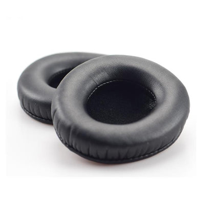 2pcs Protein Leather Earpads For Creative Aurvana Live 1(Black) - Earmuff & Pad by buy2fix | Online Shopping UK | buy2fix