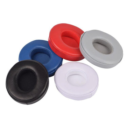 1 Pair Lambskin Replacement Earpads For Beats Solo3 / Solo2(White) - Earmuff & Pad by buy2fix | Online Shopping UK | buy2fix