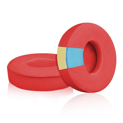 1 Pair Ice Feeling Gel Replacement Earpads For Beats Solo3 / Solo2(Red) - Earmuff & Pad by buy2fix | Online Shopping UK | buy2fix