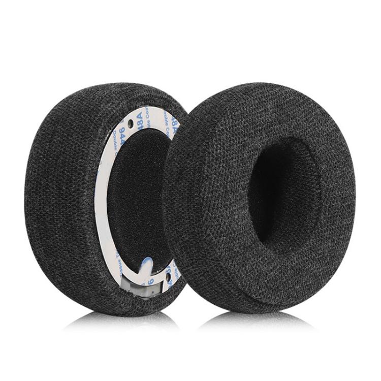 1 Pair Cotton Replacement Earpads For Beats Solo3 / Solo2(Black) - Earmuff & Pad by buy2fix | Online Shopping UK | buy2fix