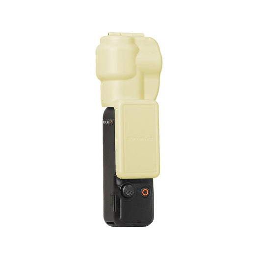 For DJI OSMO Pocket 3 Sunnylife Colorful Gimbal Cover Camera Protector Screen Protective Case(Yellow)
